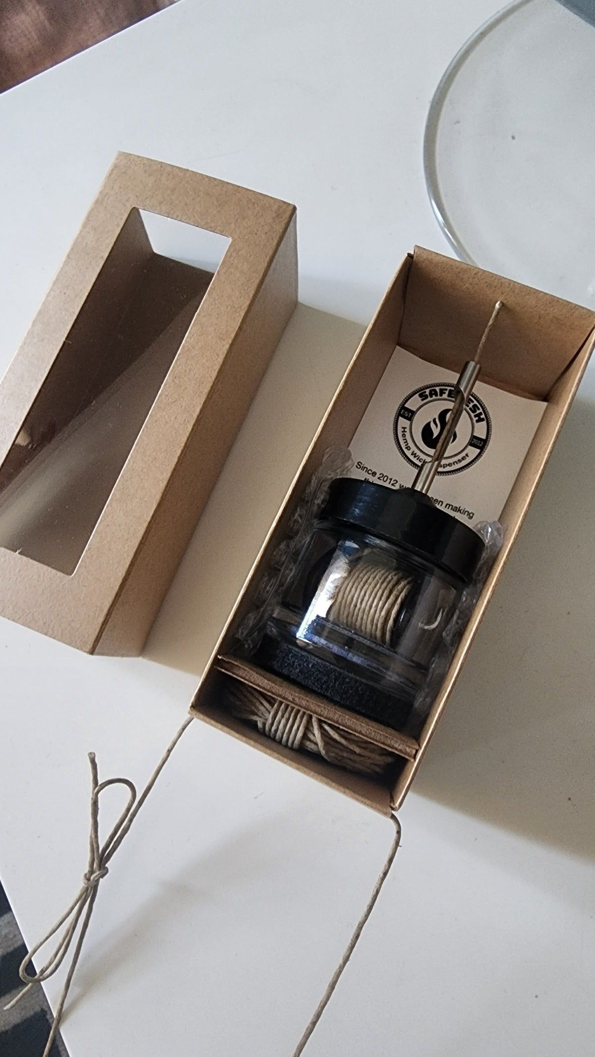 The Original SafeSesh® Hemp Wick Dispenser
