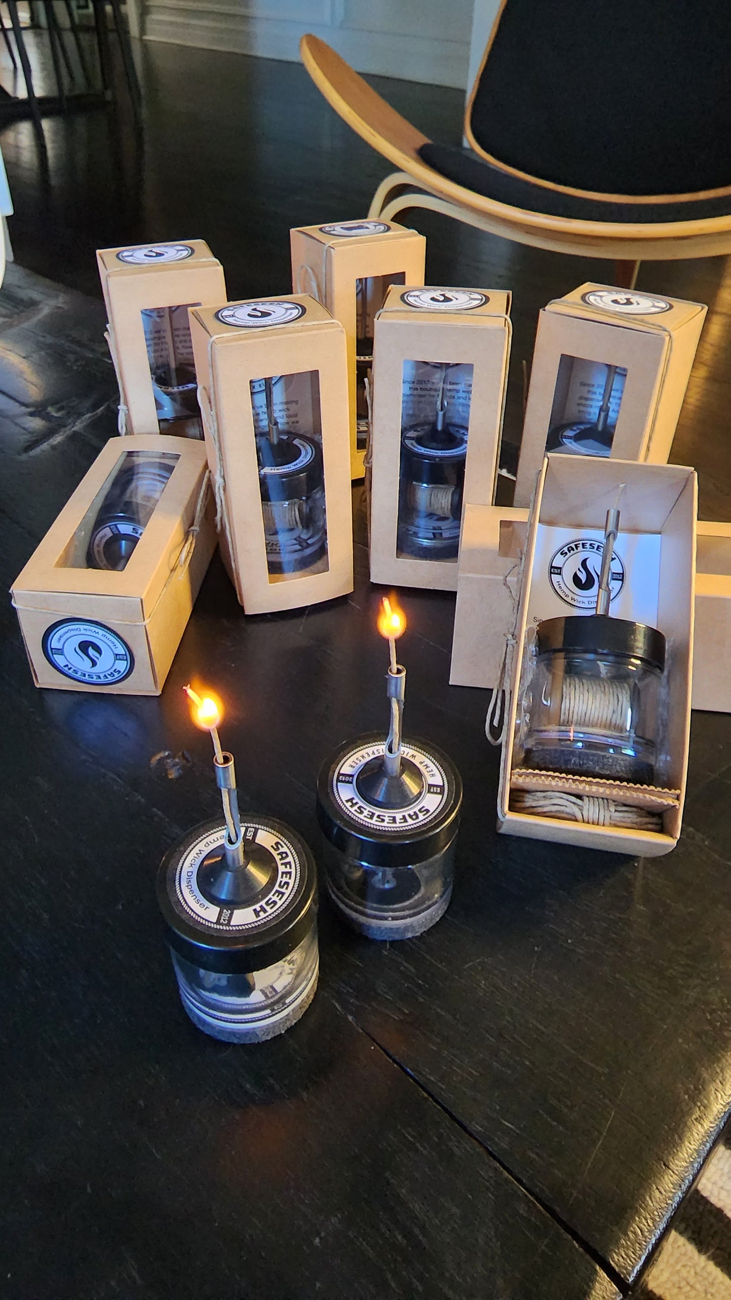 The Original SafeSesh® Hemp Wick Dispenser